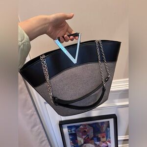 NEW - Roger Vivier canvas shoulder Bag